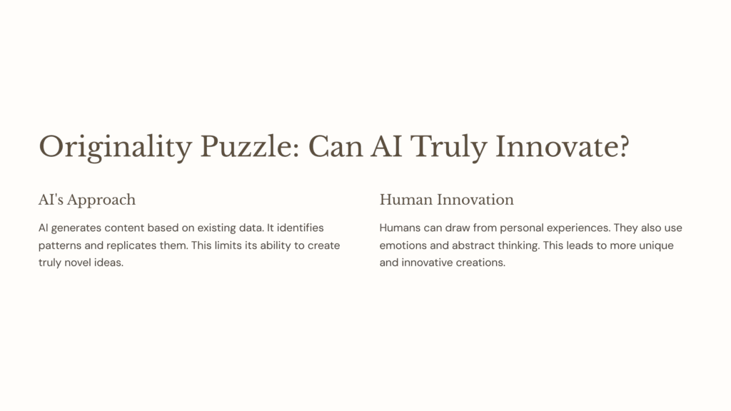 2 Originality Puzzle Can AI Truly Innovate