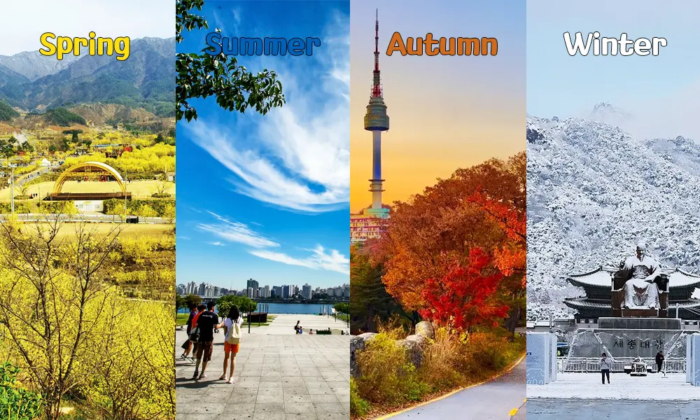 Best Time to Korea Travel by Month